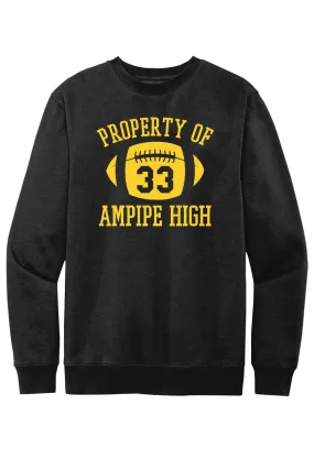 Property of Ampipe High (All the Right Moves) - Fleece Crewneck Sweatshirt