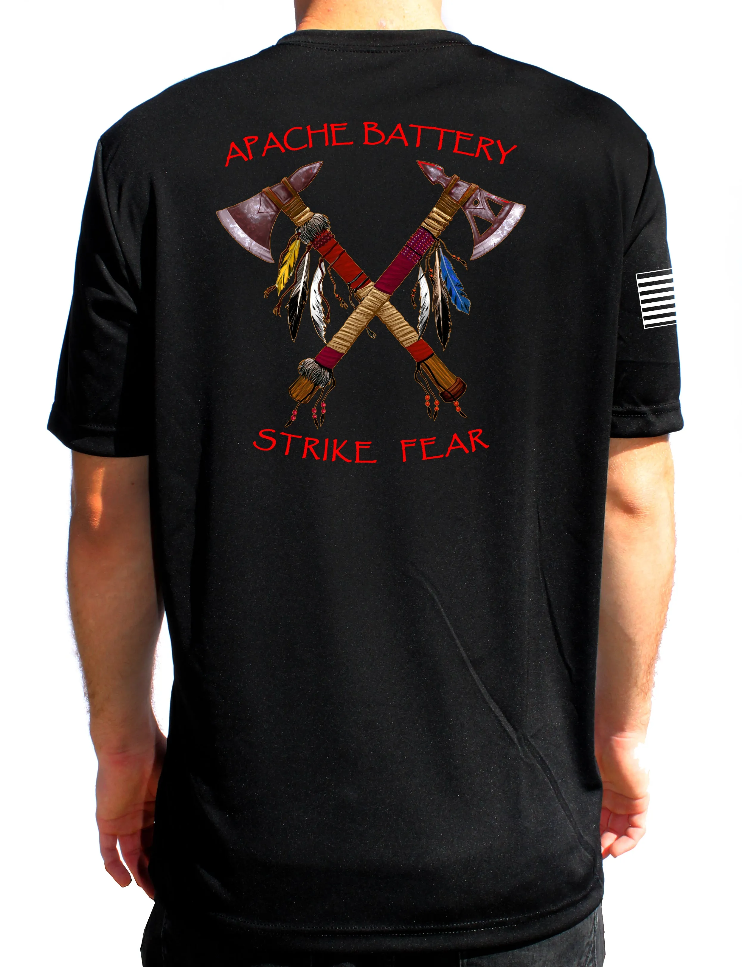 A Battery Athletic Performance T-Shirt. This shirt IS approved for PT