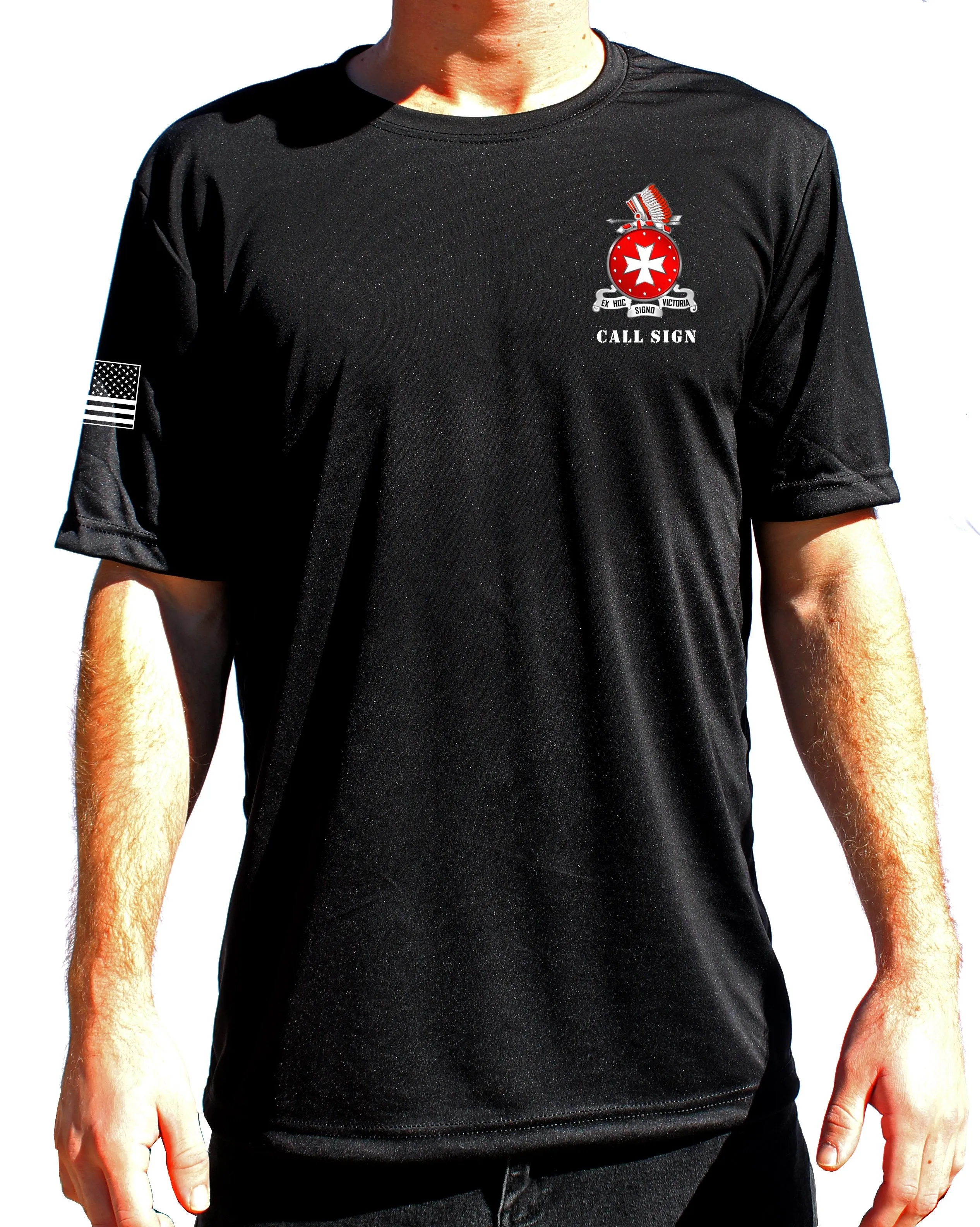 A Battery Athletic Performance T-Shirt. This shirt IS approved for PT