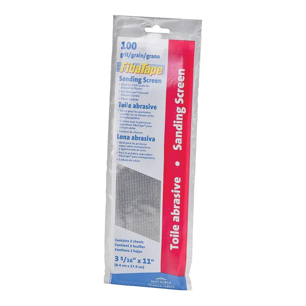 ADFORS FDW6642-U Sanding Screen, 11 in L, 3-5/16 in W, 150 Grit, Fine, Silicone Carbide Abrasive