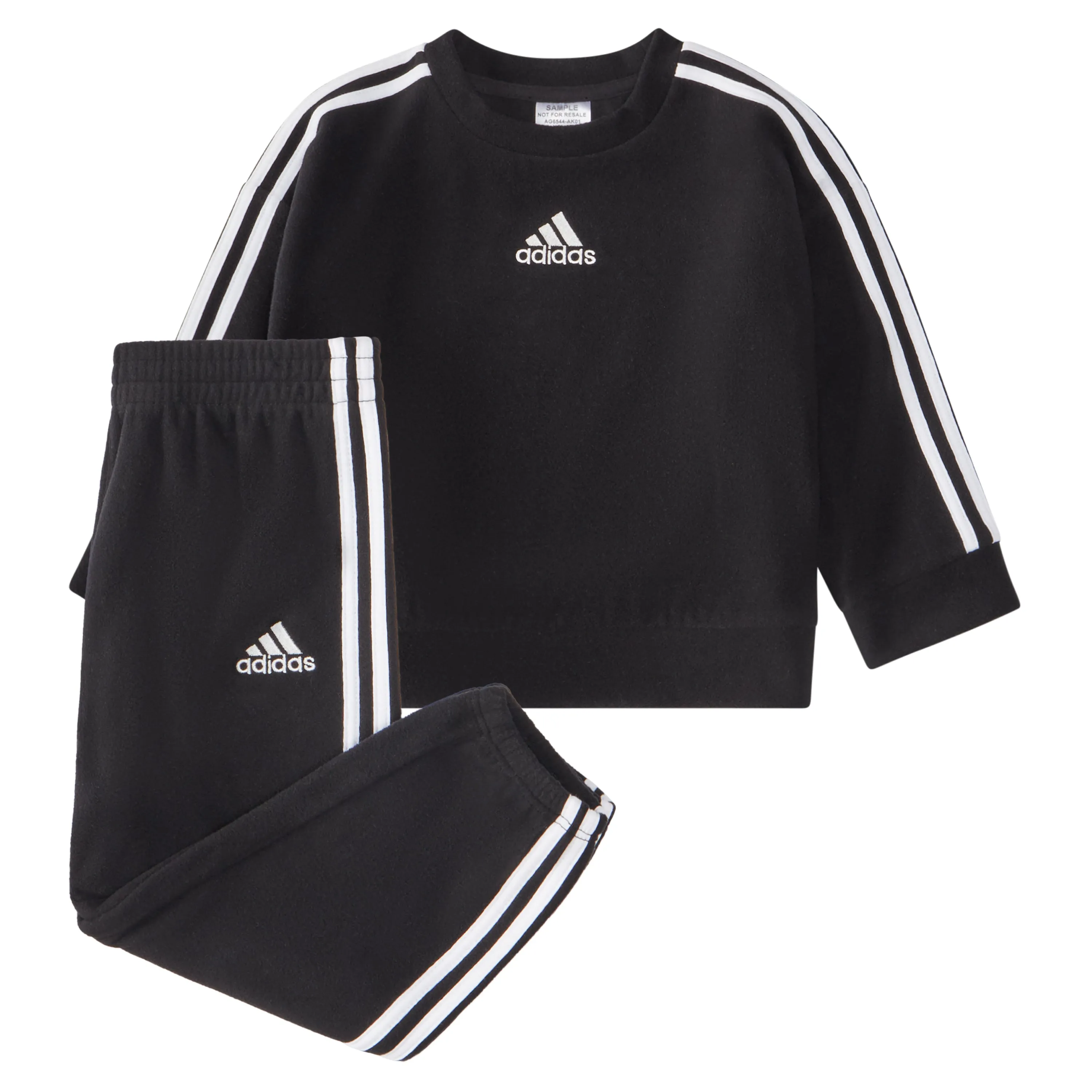 Adidas Microfleece Crew Jogger Set