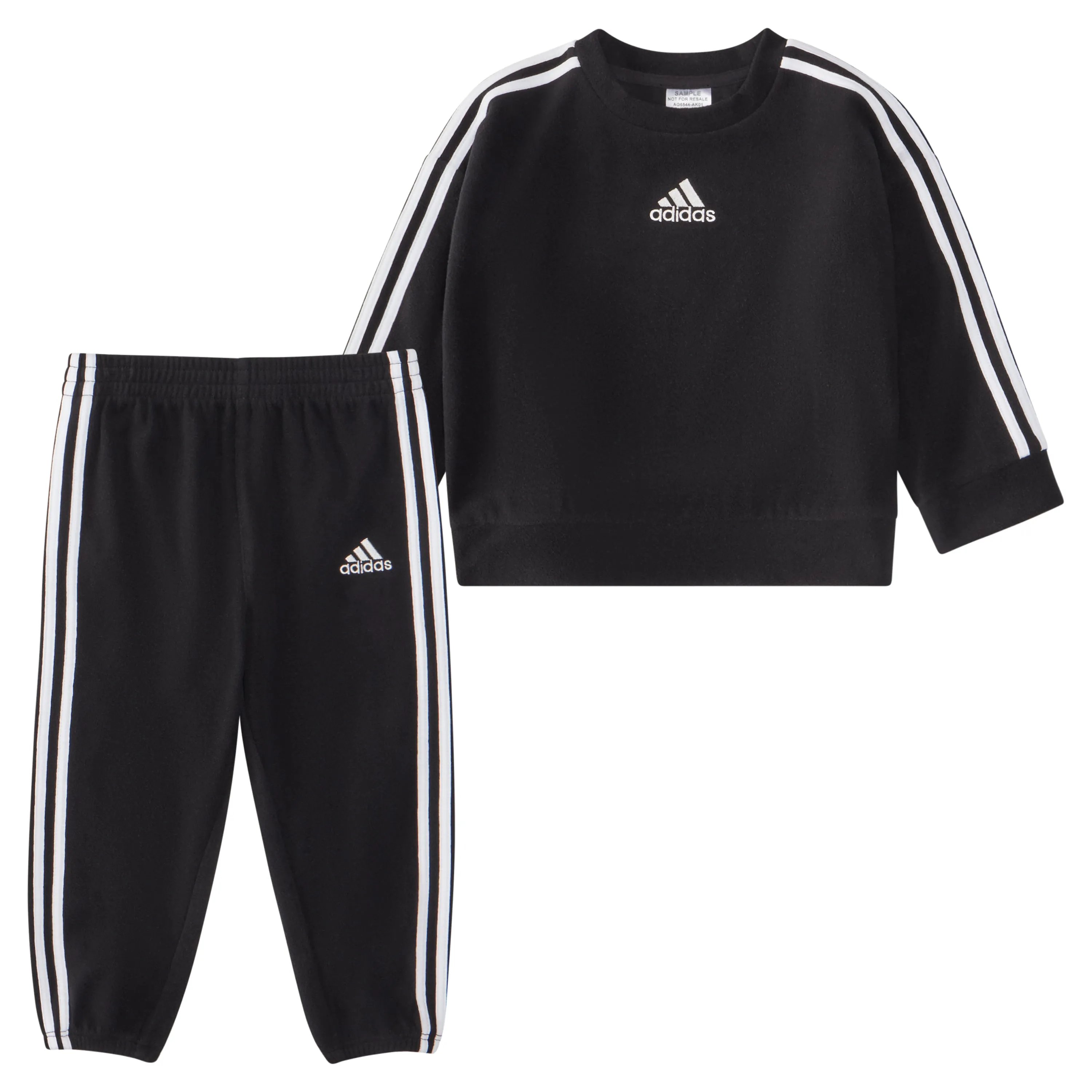 Adidas Microfleece Crew Jogger Set