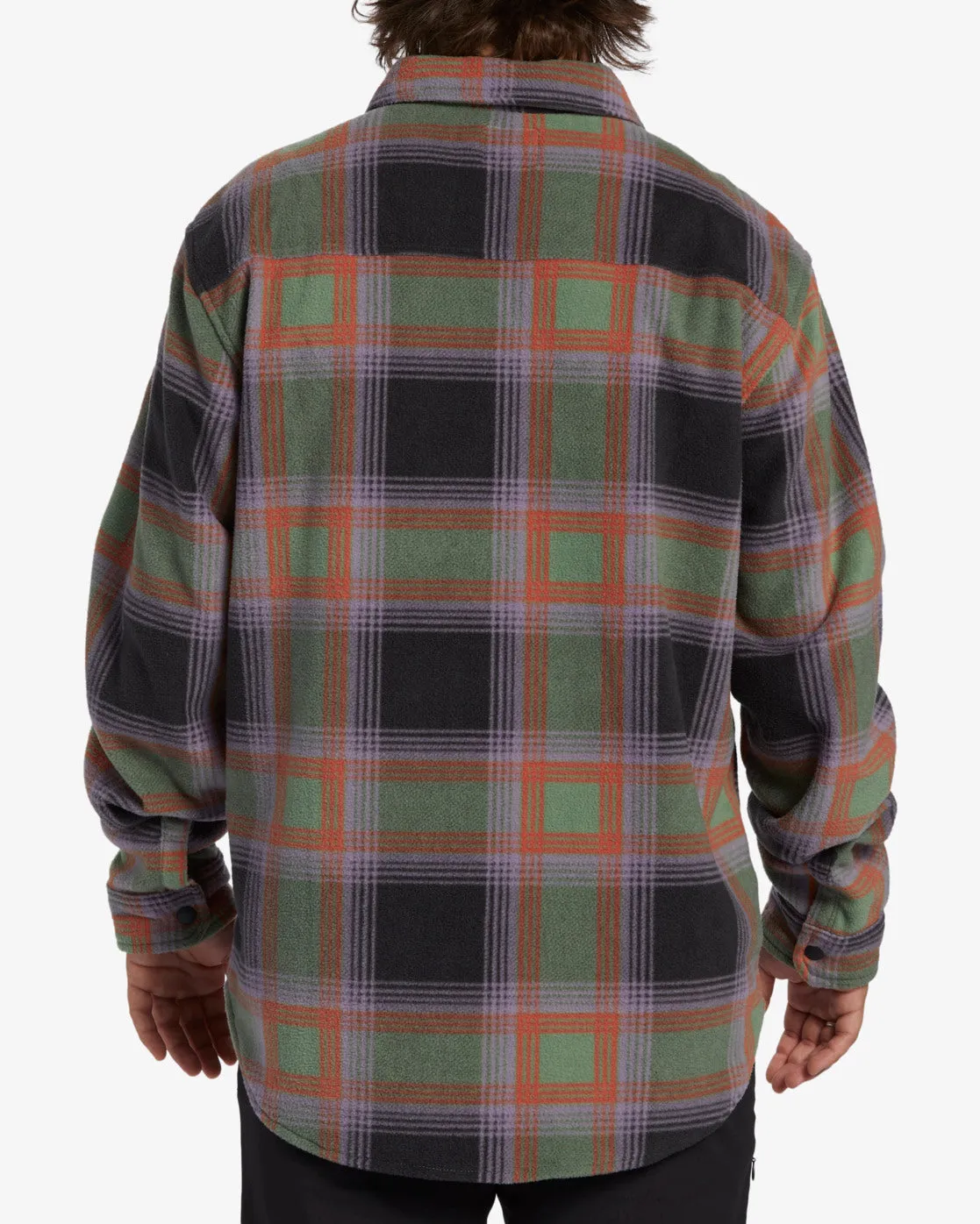 A/Div Furnace Flannel Shirt - Grey Violet