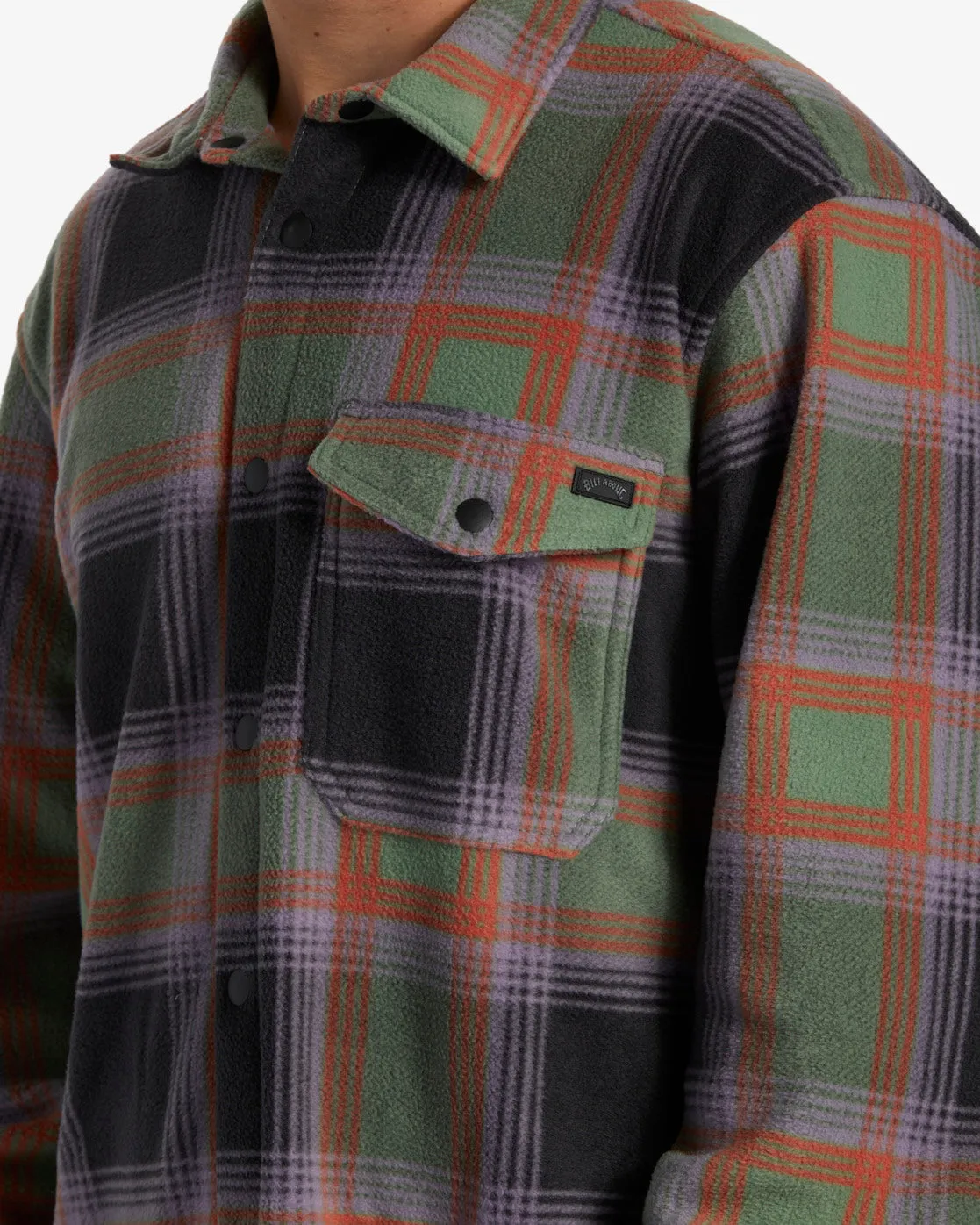 A/Div Furnace Flannel Shirt - Grey Violet