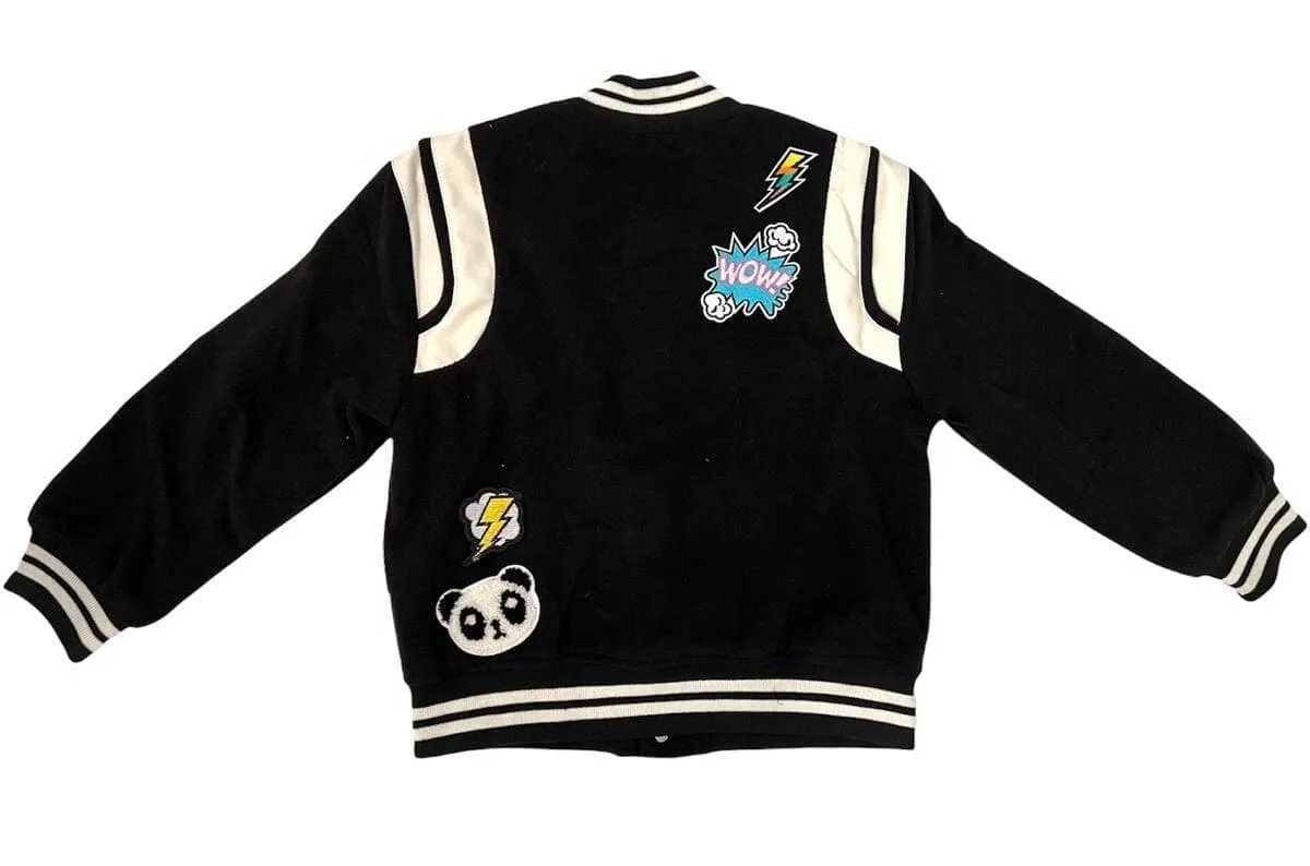 All About The Patch Varsity Patch Bomber