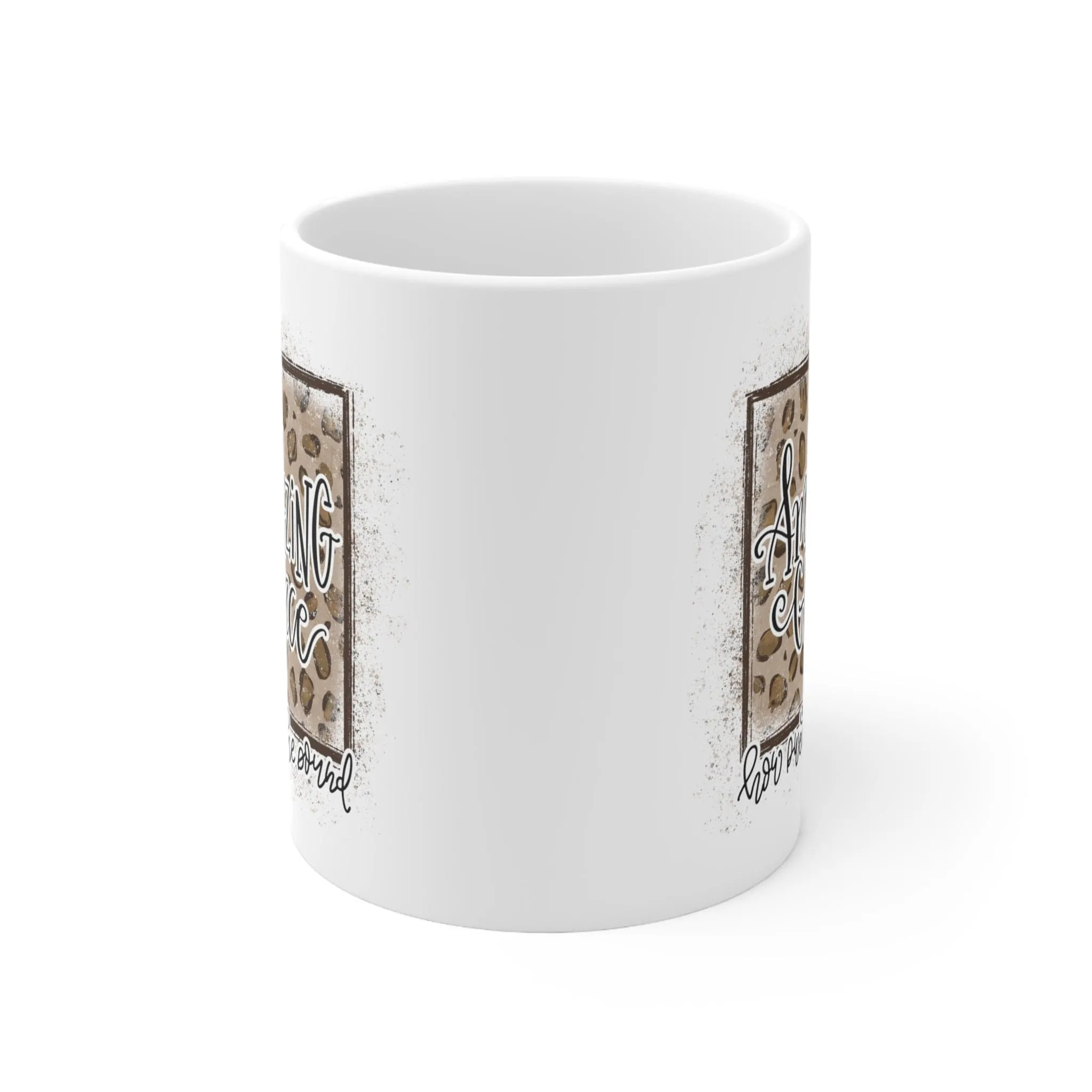 Amazing Grace Leopard 11oz Mug