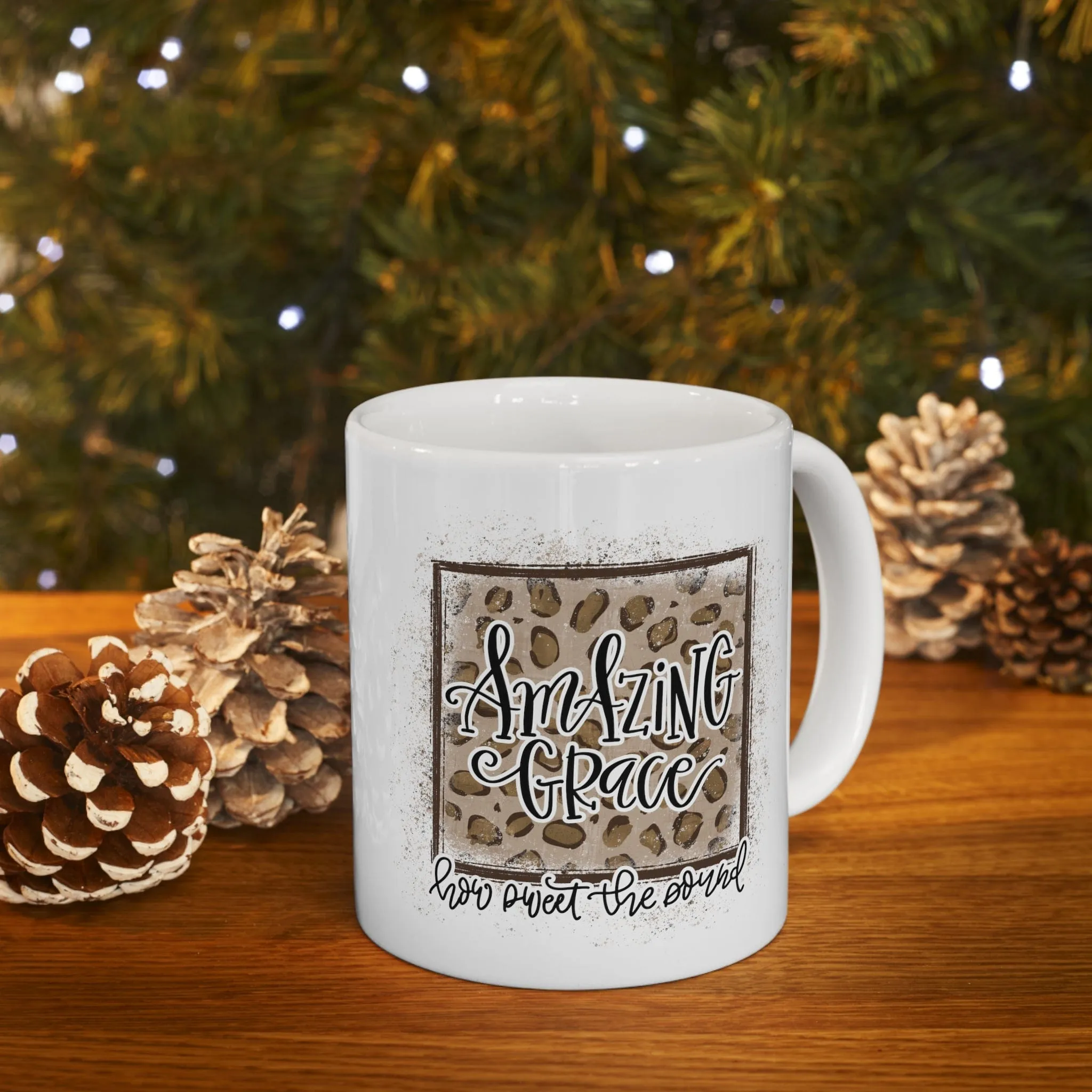 Amazing Grace Leopard 11oz Mug