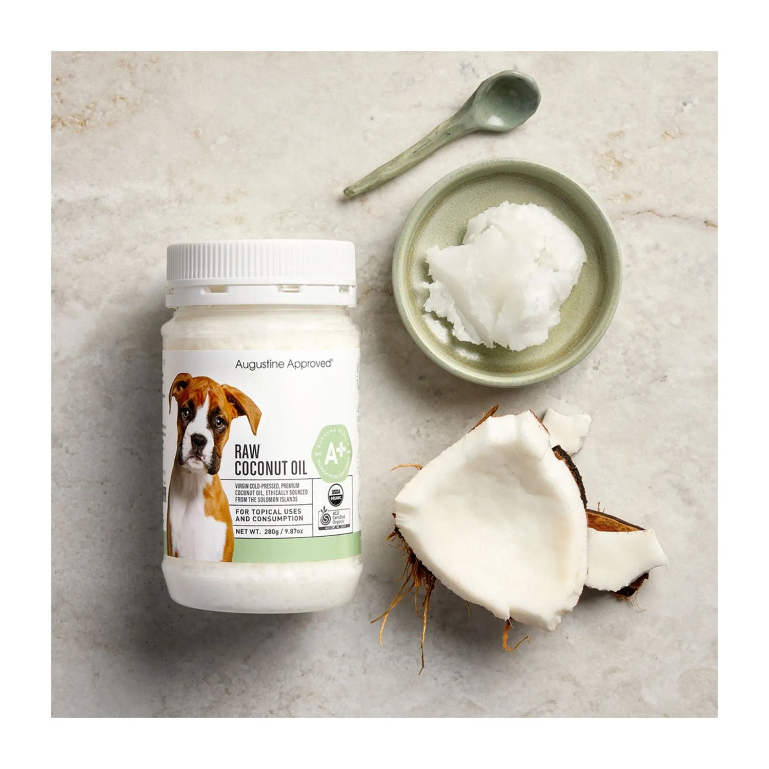 Augustine Approved Raw Coconut Oil 280g