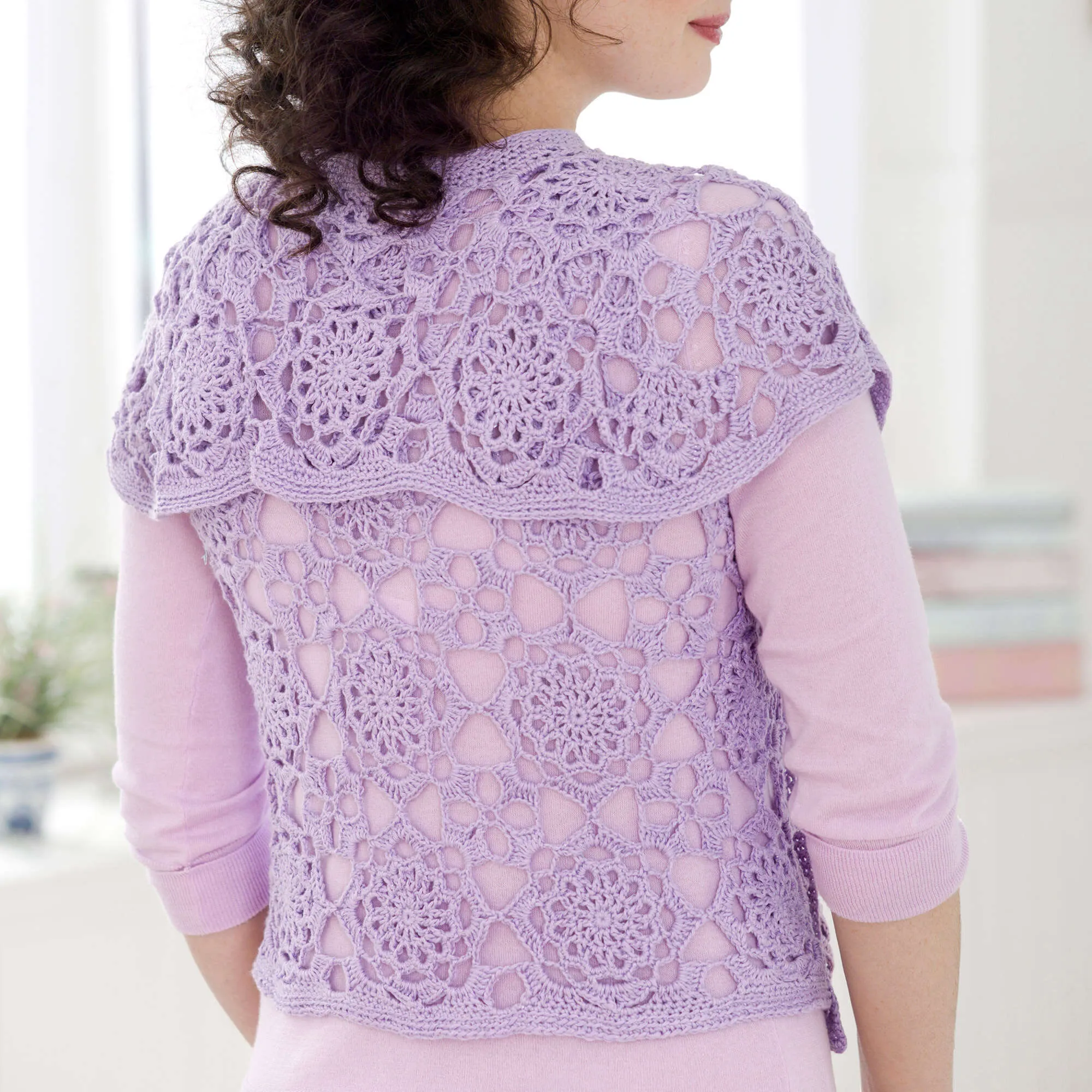 Aunt Lydia's Crochet Lovely Lace Vest