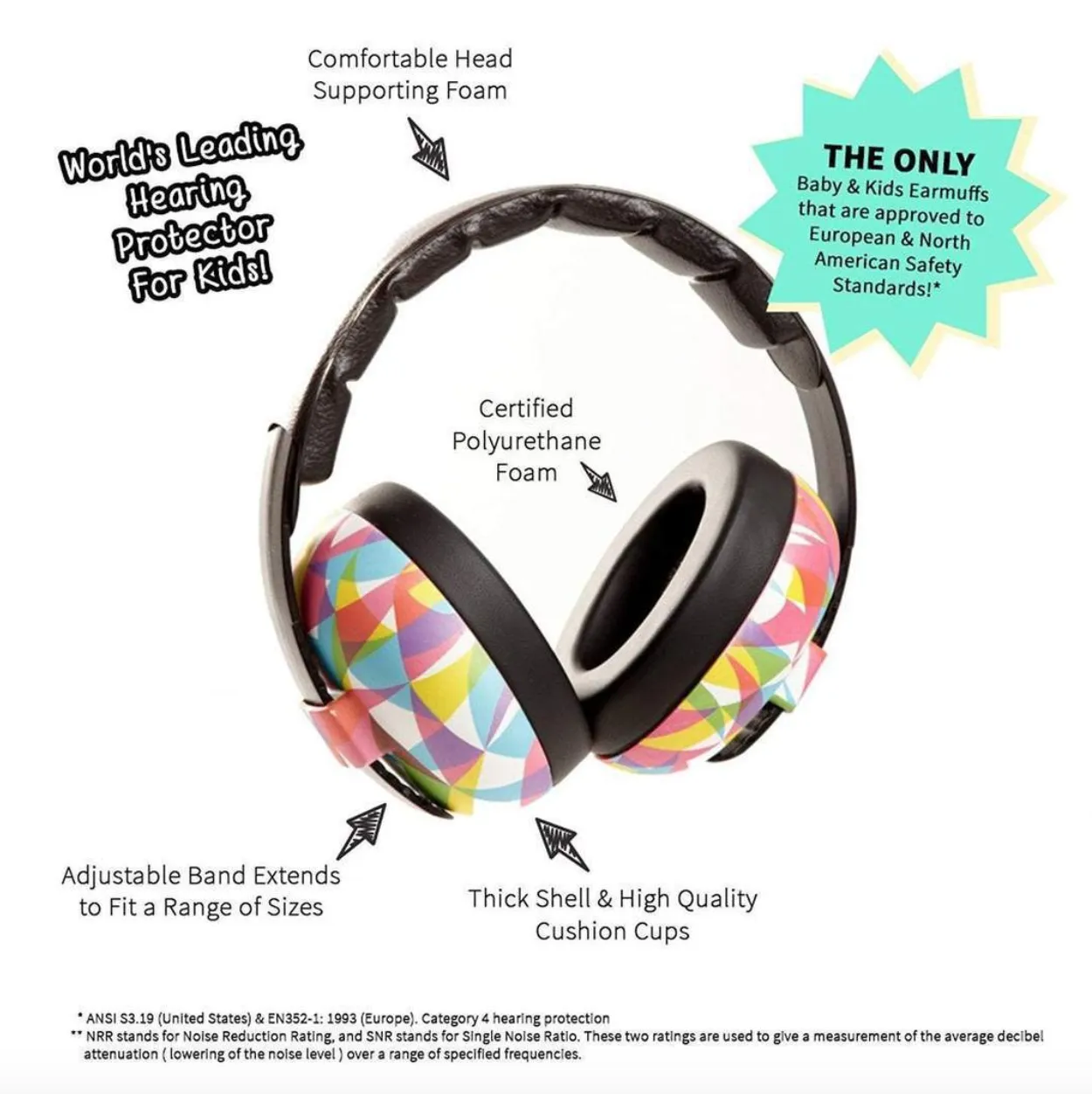 Banz® Baby Earmuffs (Solids)