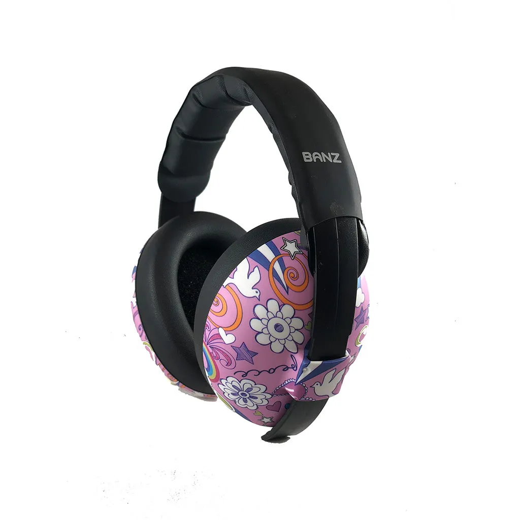 BANZ&reg; Baby Ear Muffs - Peace Doodle