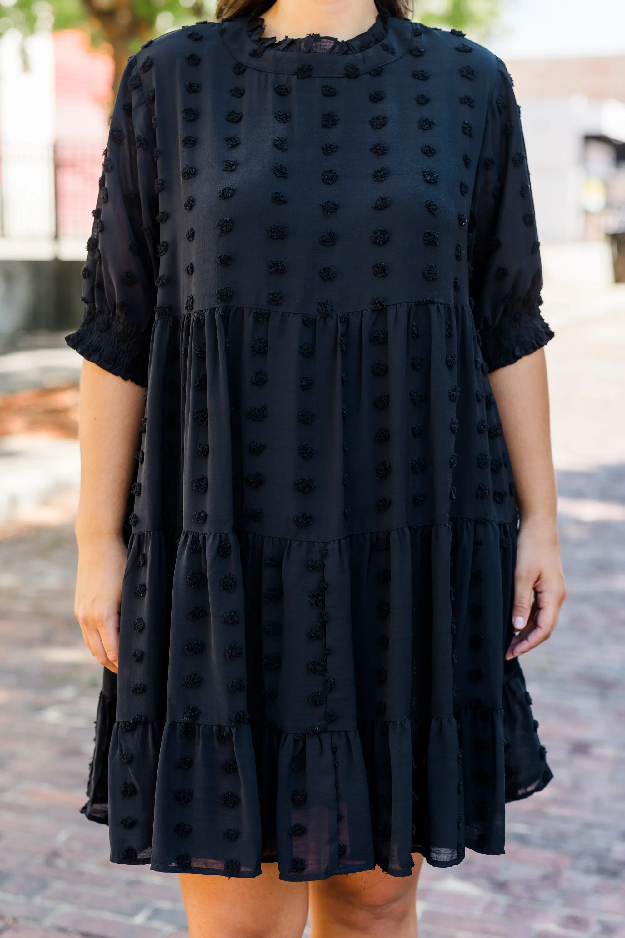 Be My Guide Dress, Black