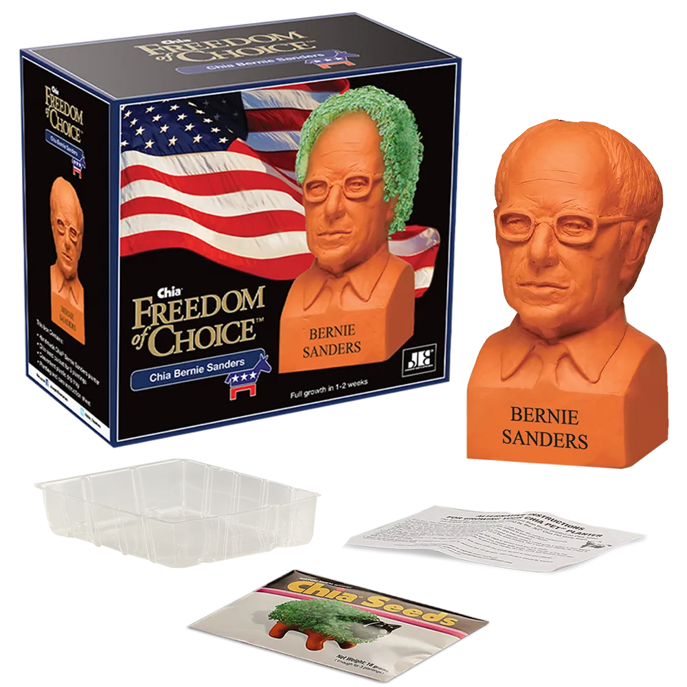 BERNIE SANDERS CHIA PET