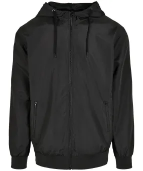 Black/Black - Recycled windrunner