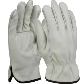 Boss 1JL6133S Regular Grade Top Grain Cowhide Leather Drivers Glove with Thermal Waffle Knit Lining - Keystone Thumb