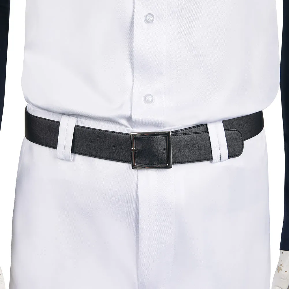 Boukyaku Battery Kiyomine Haruka White Uniform Party Carnival Halloween Cosplay Costume