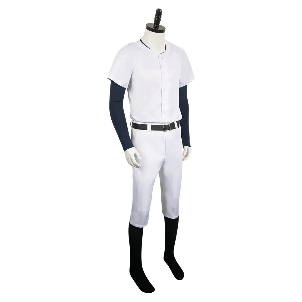 Boukyaku Battery Kiyomine Haruka White Uniform Party Carnival Halloween Cosplay Costume