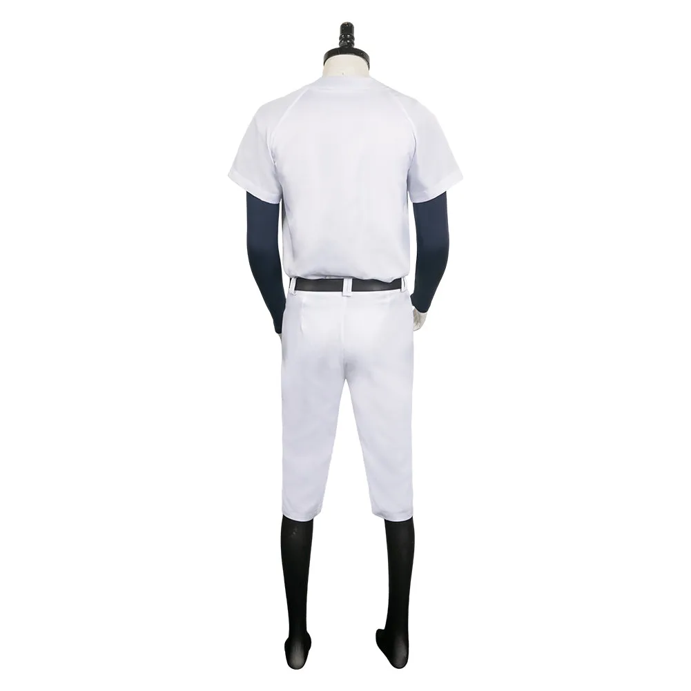 Boukyaku Battery Kiyomine Haruka White Uniform Party Carnival Halloween Cosplay Costume