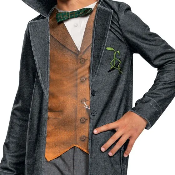 Boys Harry Potter Fantastic Beasts Deluxe Newt Scamander Costume