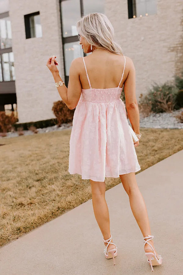 Breathtaking Beauty Babydoll Dress In Pink