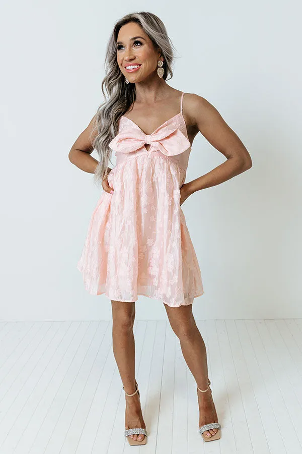 Breathtaking Beauty Babydoll Dress In Pink