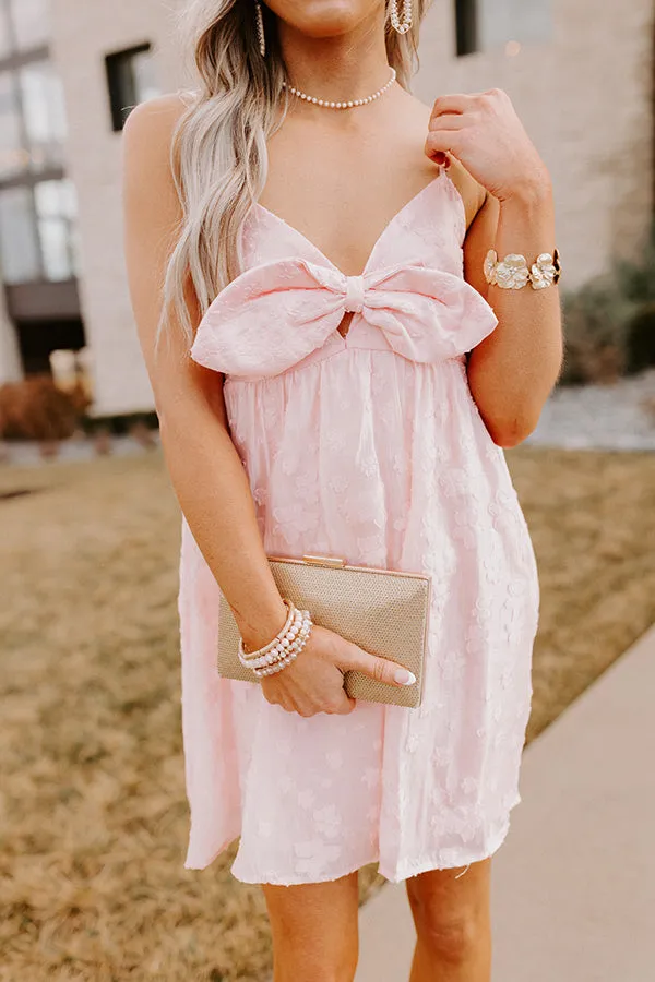 Breathtaking Beauty Babydoll Dress In Pink