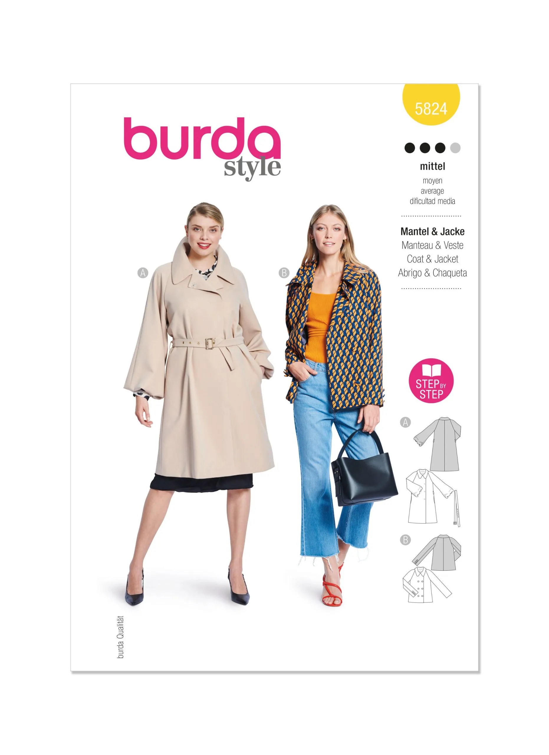 Burda Jacket & Coat 5824