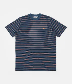 Carhartt Akron T-Shirt - Akron Stripe / Shore