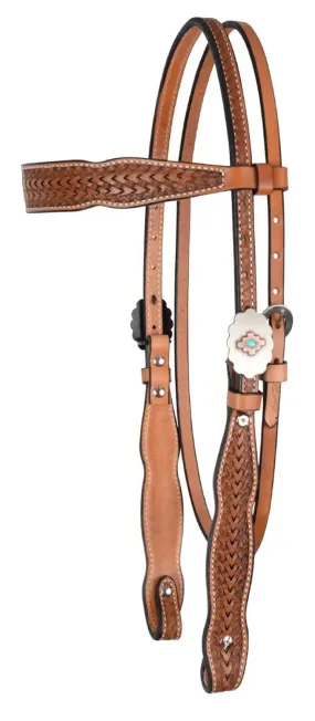 Circle Y Dawson Browband Headstall, Full