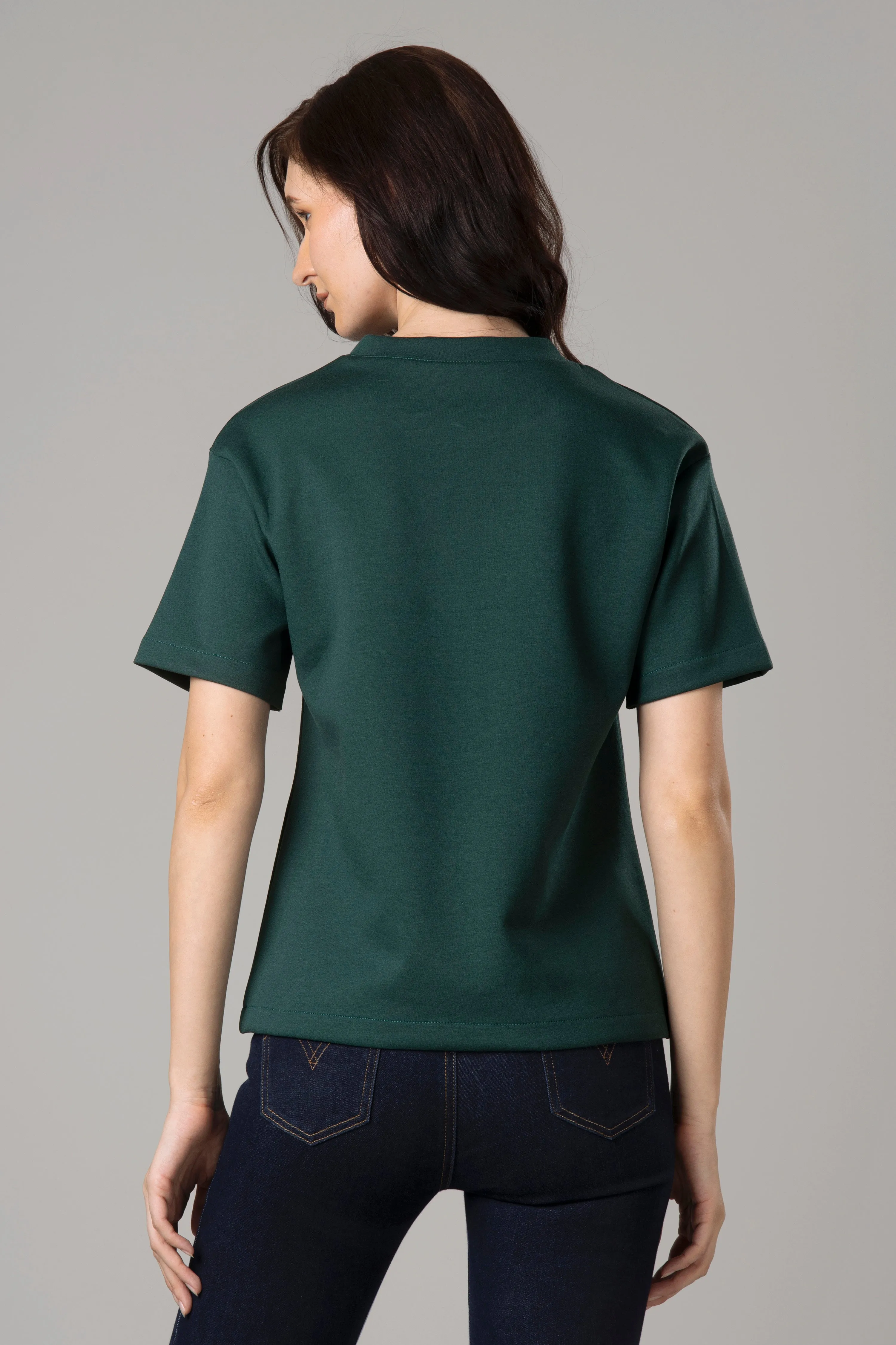 Classic Plain T-Shirt For Women