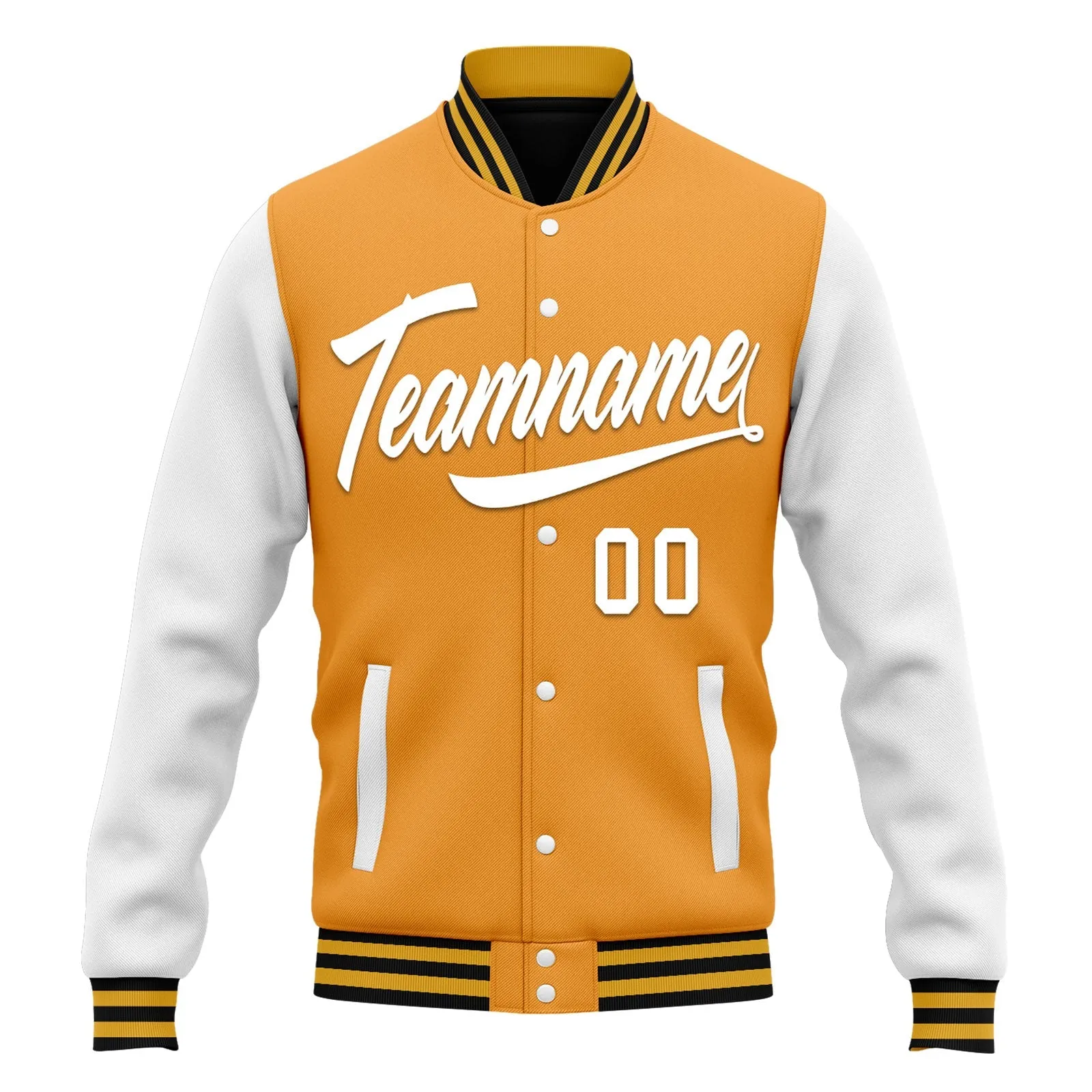 Custom Raglan Sleeves Jacket Bomber Full-Snap Varsity Letterman Personalized Jacket FZ005-D025002-6