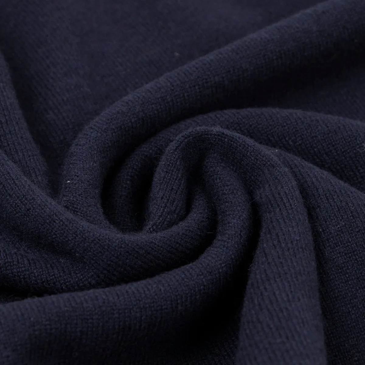 Dark Navy Blenheim Cashmere Sleeveless V-Neck Sweater