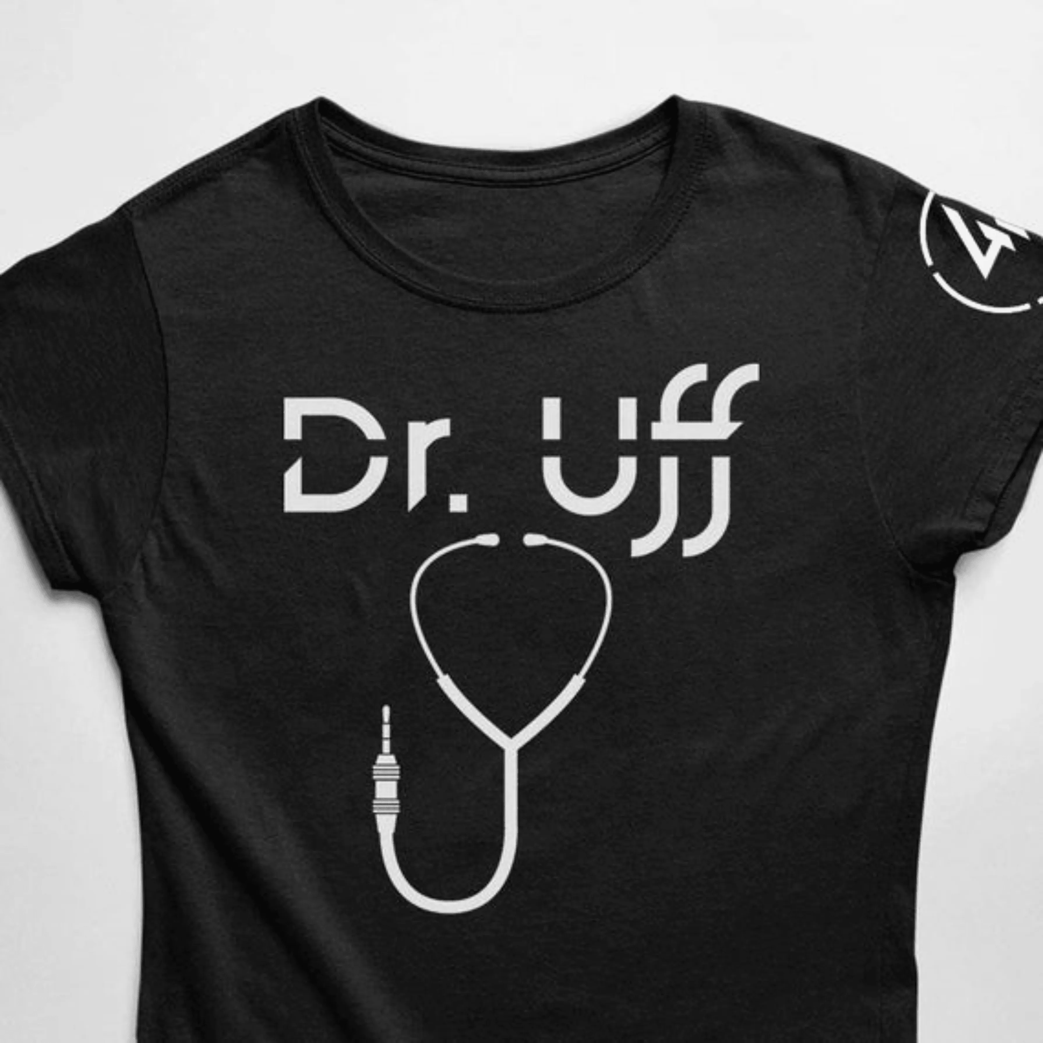 Dr. Uff T-Shirt (schwarz / Frauen)