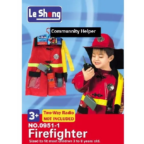 Fire Fighter Costume Dress For kids