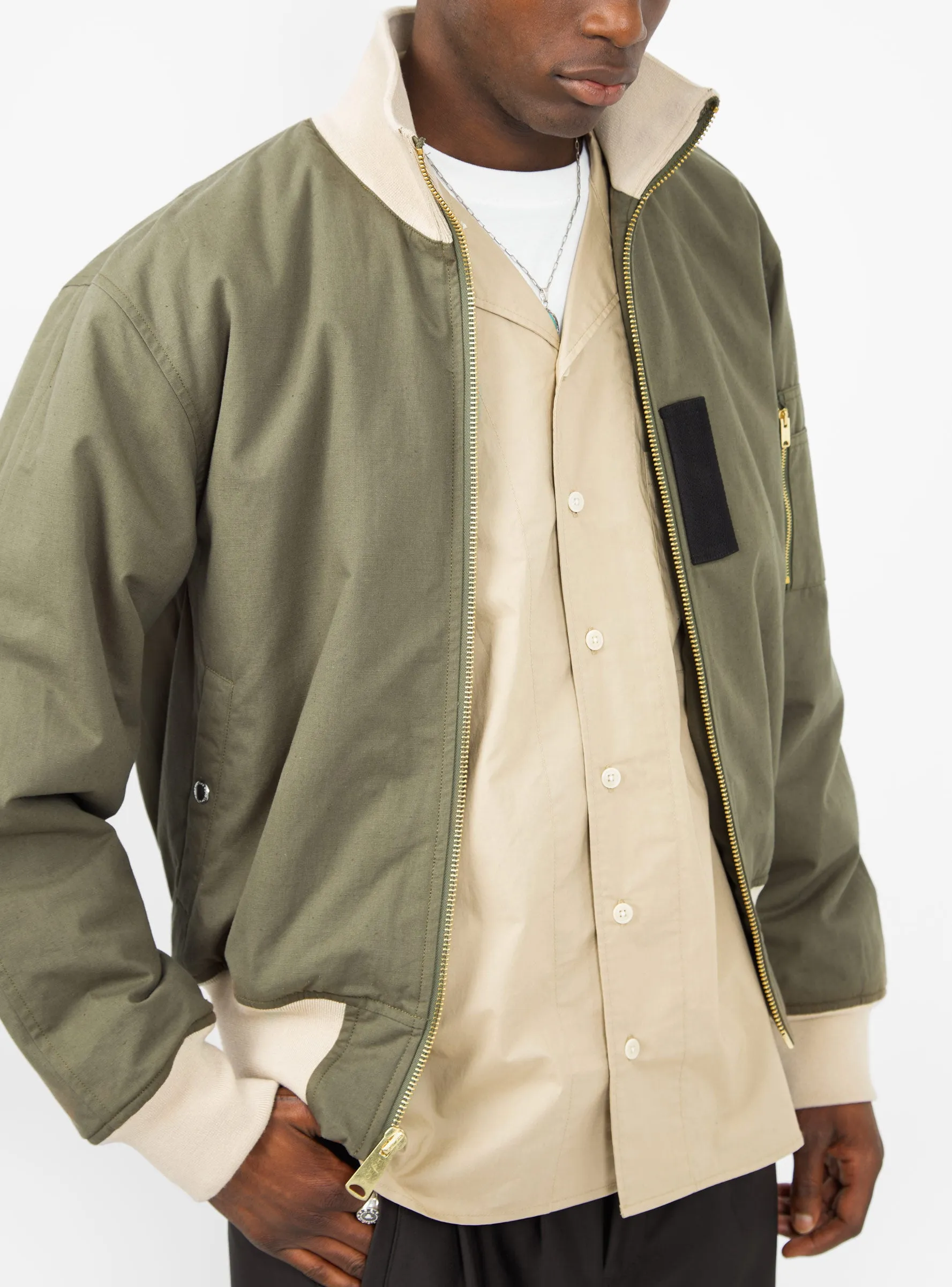 Flight V2 Jacket Khaki