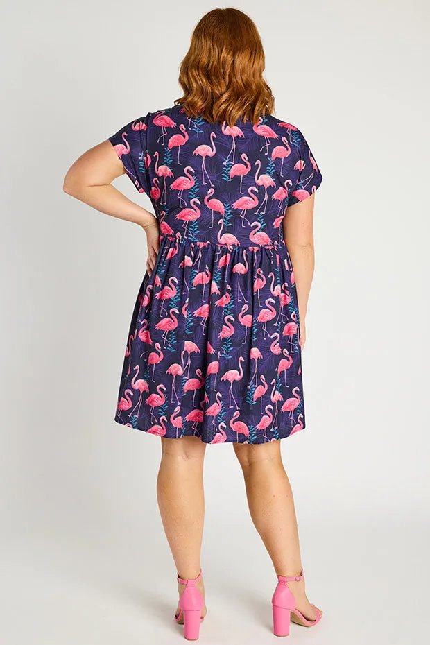 Freya OG Flamingo Dress