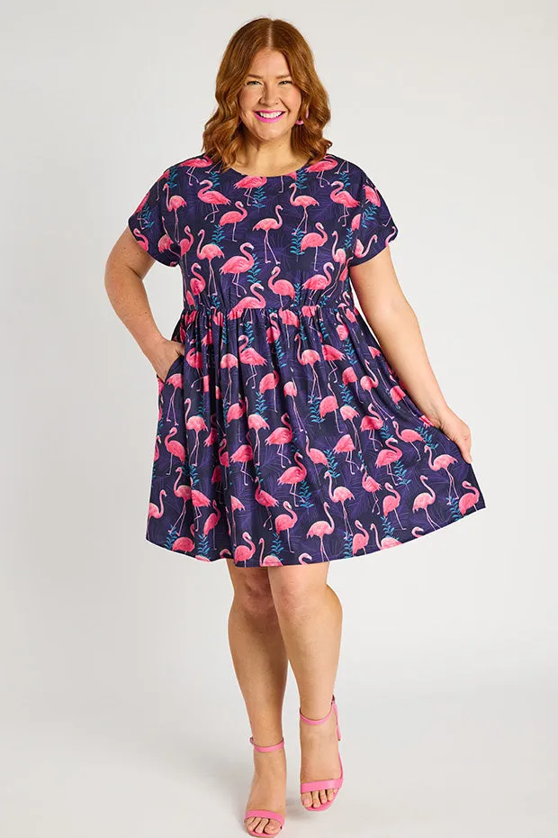 Freya OG Flamingo Dress