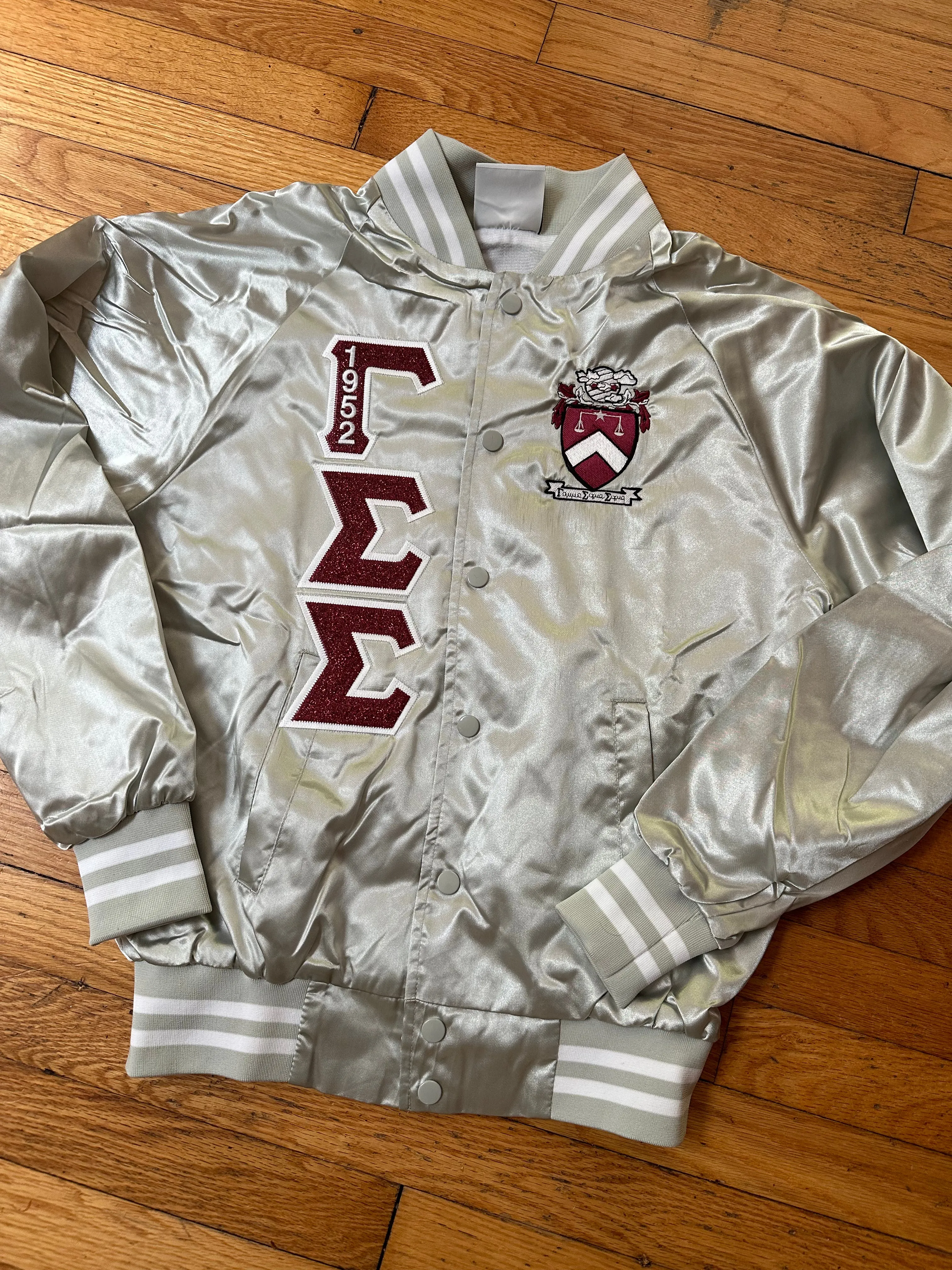 Gamma Sigma Sigma - Satin Bomber Jacket