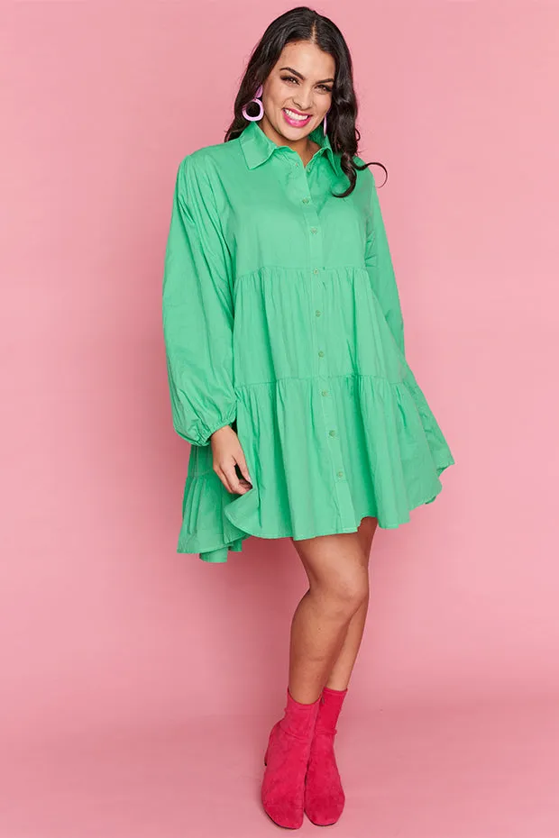 Ginger Green Dress