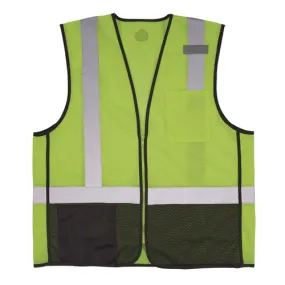 Glowear 8210z Hi-vis Class 2 Mesh Vest, Small To Medium, Lime, Ships In 1-3 Business Days