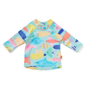 HALCYON NIGHTS LONG SLEEVE RASH VEST RAINBOW REEF