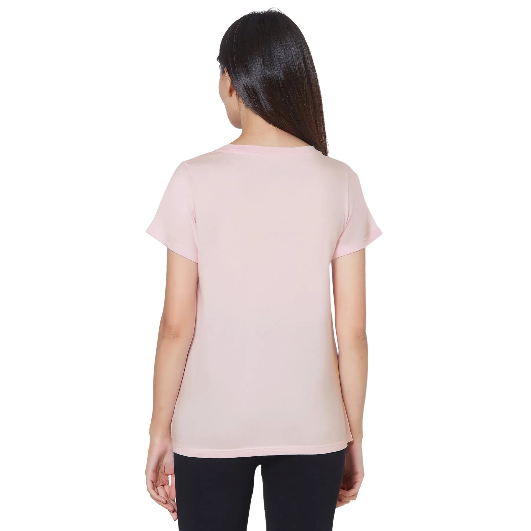 Half Sleeves Super Soft Printed T-shirt-NT-120