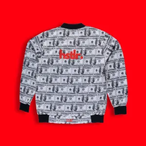 hstlr. on dollars - bomber jacket