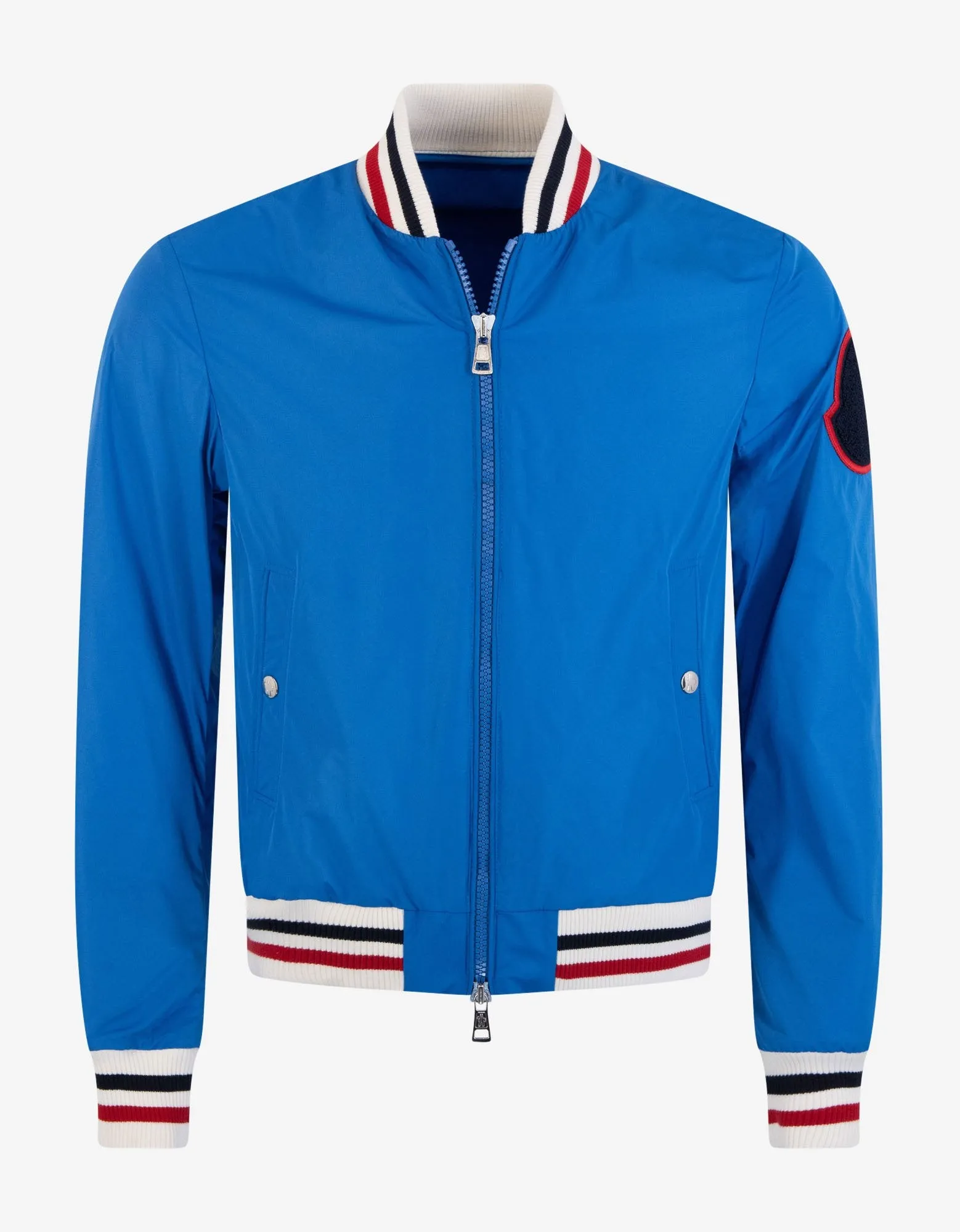 Huchet Blue Bomber Jacket