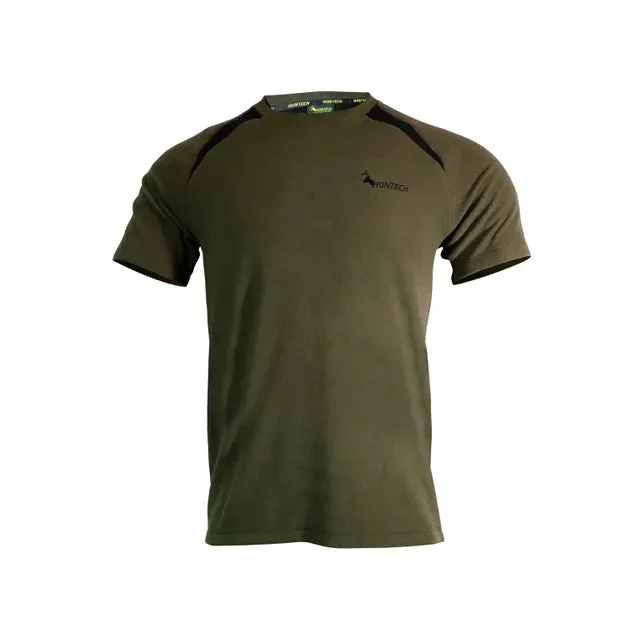 Huntech Performance Tee Colour Military Green