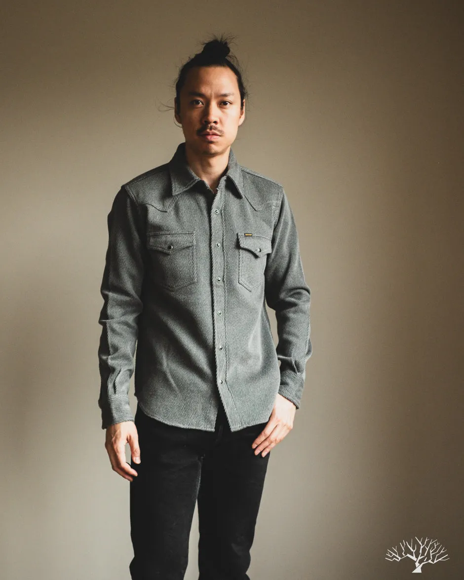 IHSH-254-GRY - Kersey Western Shirt - Grey