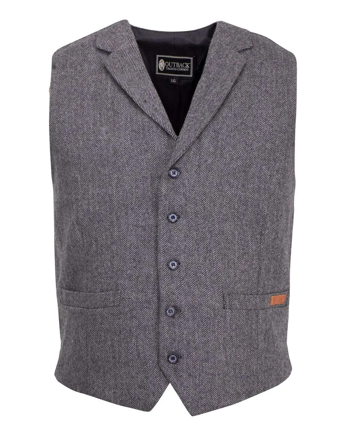 Jessie Vest Charcoal