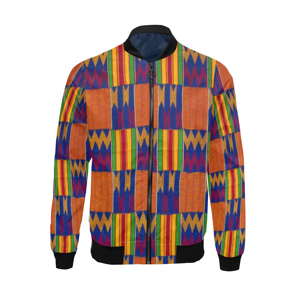 KENTE Bomber Jacket for Men