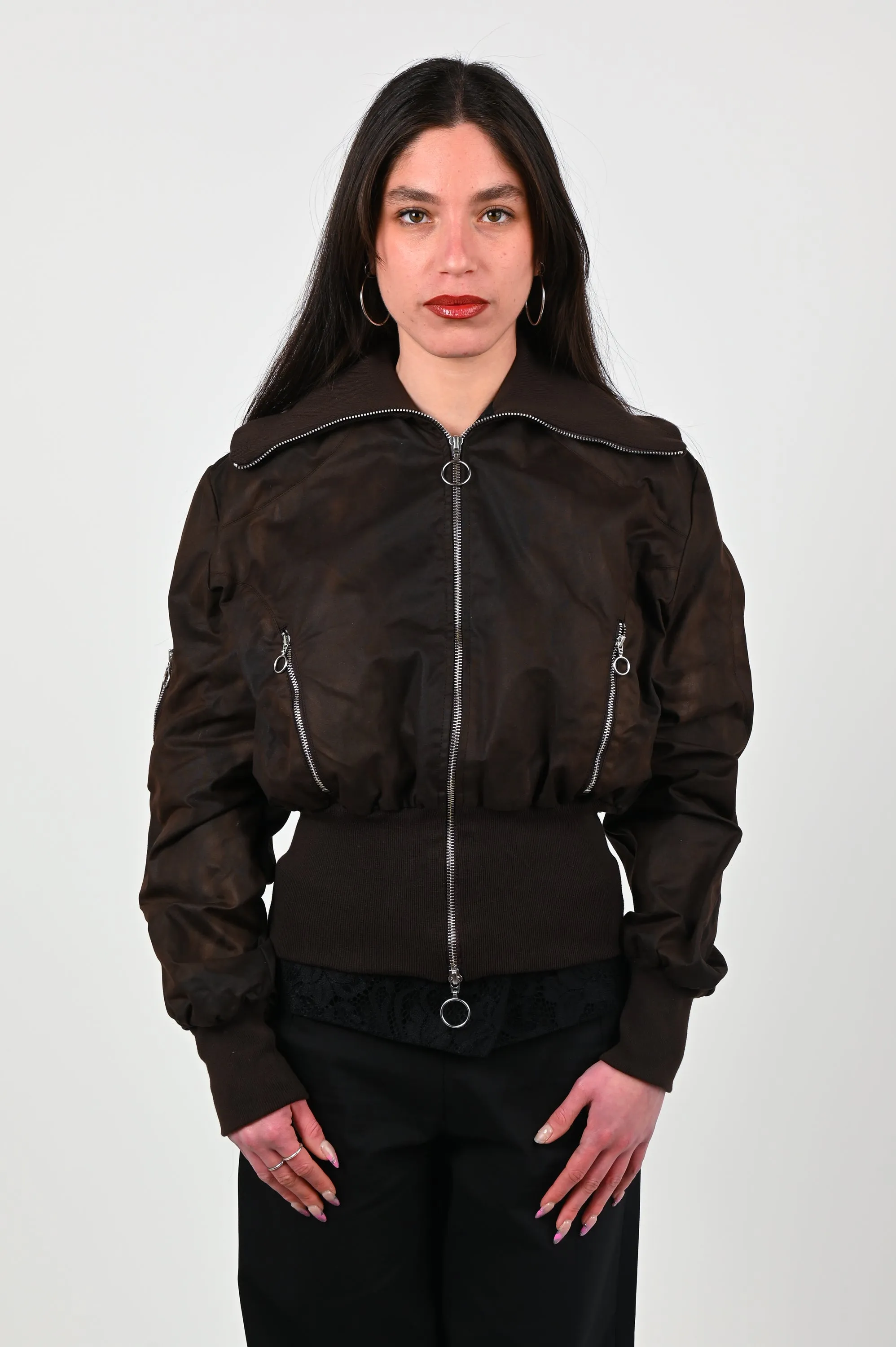 Kernemilk 'Jet' Bomber in Brown