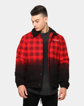 Last Kings Men's Let It Dip Shacket Red/Black